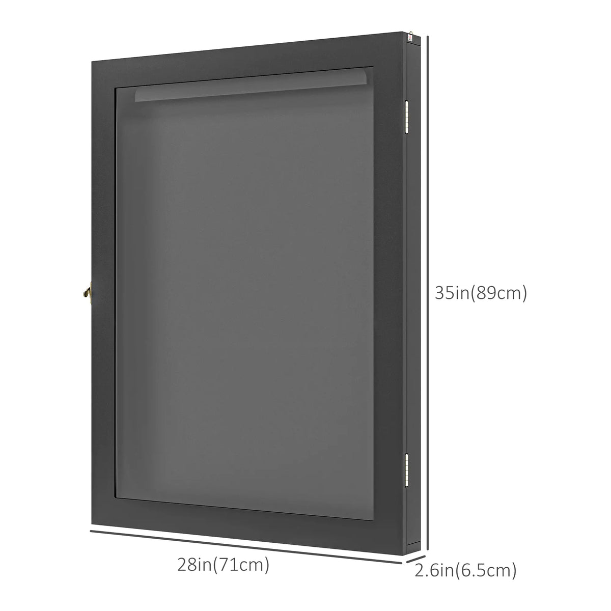 28" x 35" Hockey Jersey Frame, Basketball Football Baseball, Black Jersey Display Cases at Gallery Canada