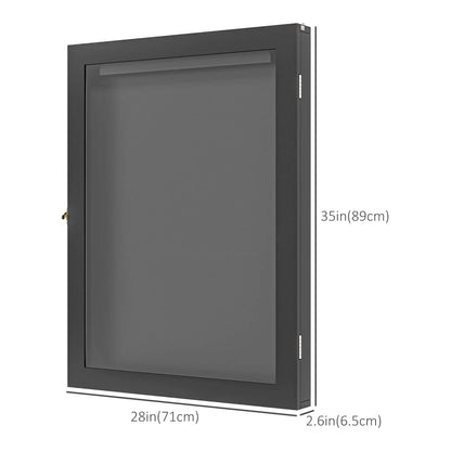 28" x 35" Hockey Jersey Frame, Basketball Football Baseball, Black Jersey Display Cases at Gallery Canada