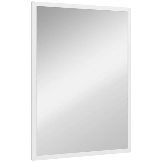 20" x 28" White Bathroom Mirror, Rectangular Wall Mirror for Living Room, White Wall Mirrors White at Gallery Canada