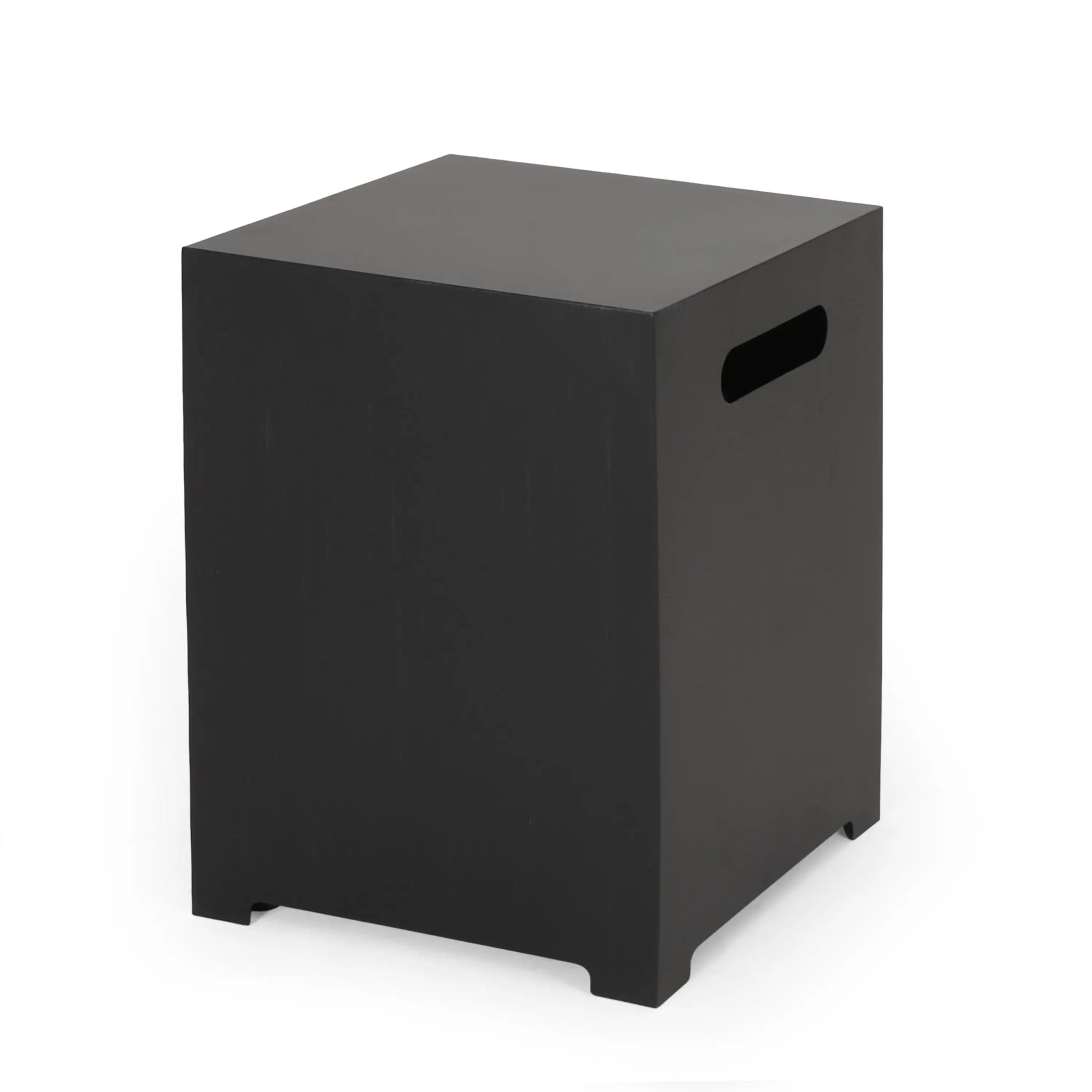 Metal Propane Tank Cover Side Table, 15.5