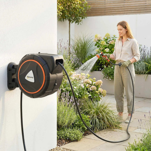 Retractable Garden Hose Reel, 1/2