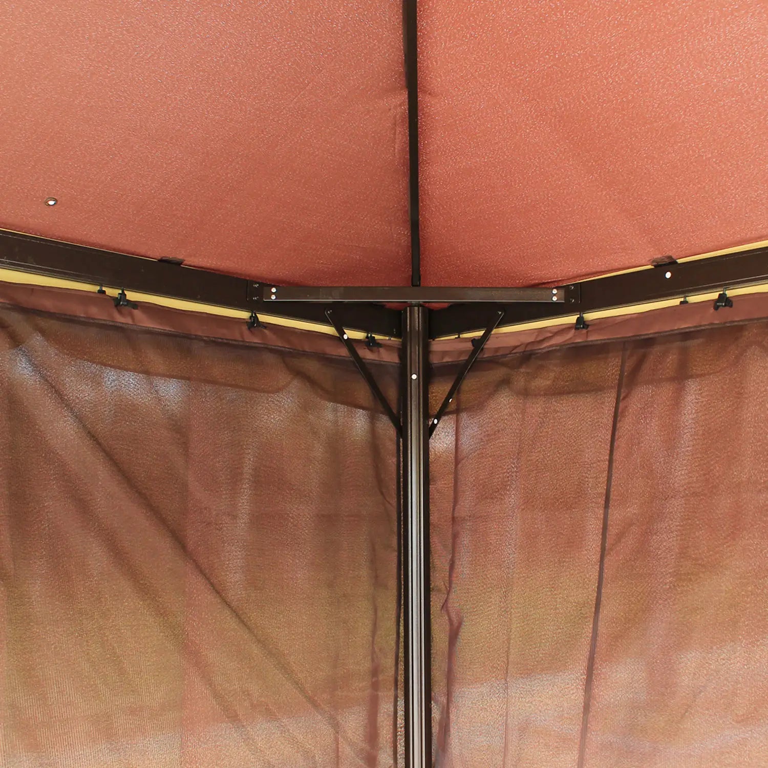 10 x 13ft Aluminum Gazebo, Double Tier Canopy, Netting, Curtains, Coffee Gazebos at Gallery Canada