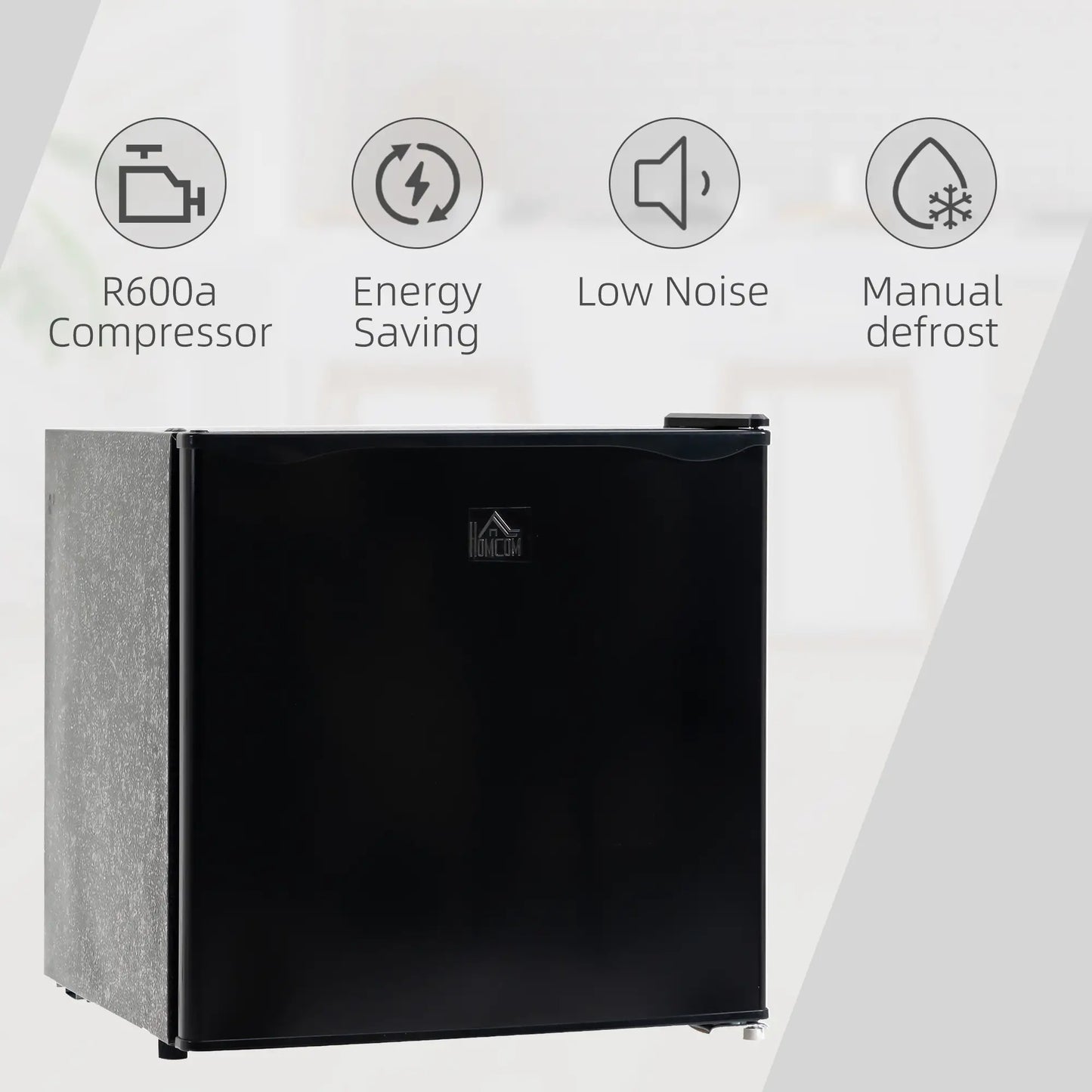 1.1 Cu. Ft. Mini Freezer, Compact Upright, Reversible Door, Black Small Kitchen Appliances at Gallery Canada