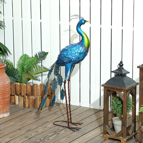 Peacock Garden Statue, 32.7