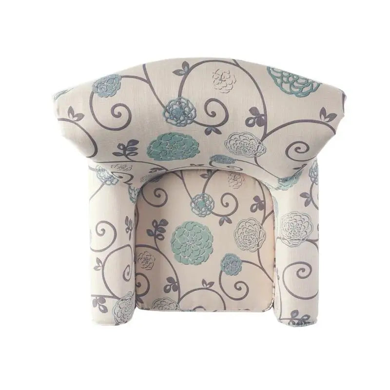Fabric Club Chair, Birch Wood Legs, 32