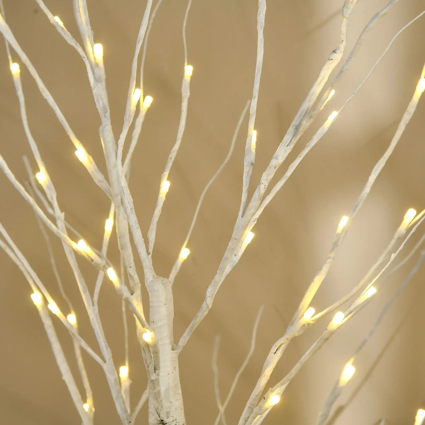 6 ft Pre-Lit LED Artificial Birch Tree, Indoor Outdoor Use Artificial Tree at Gallery Canada