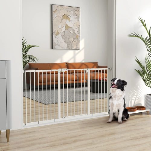 30 Inch Pet Gate with Door, 7