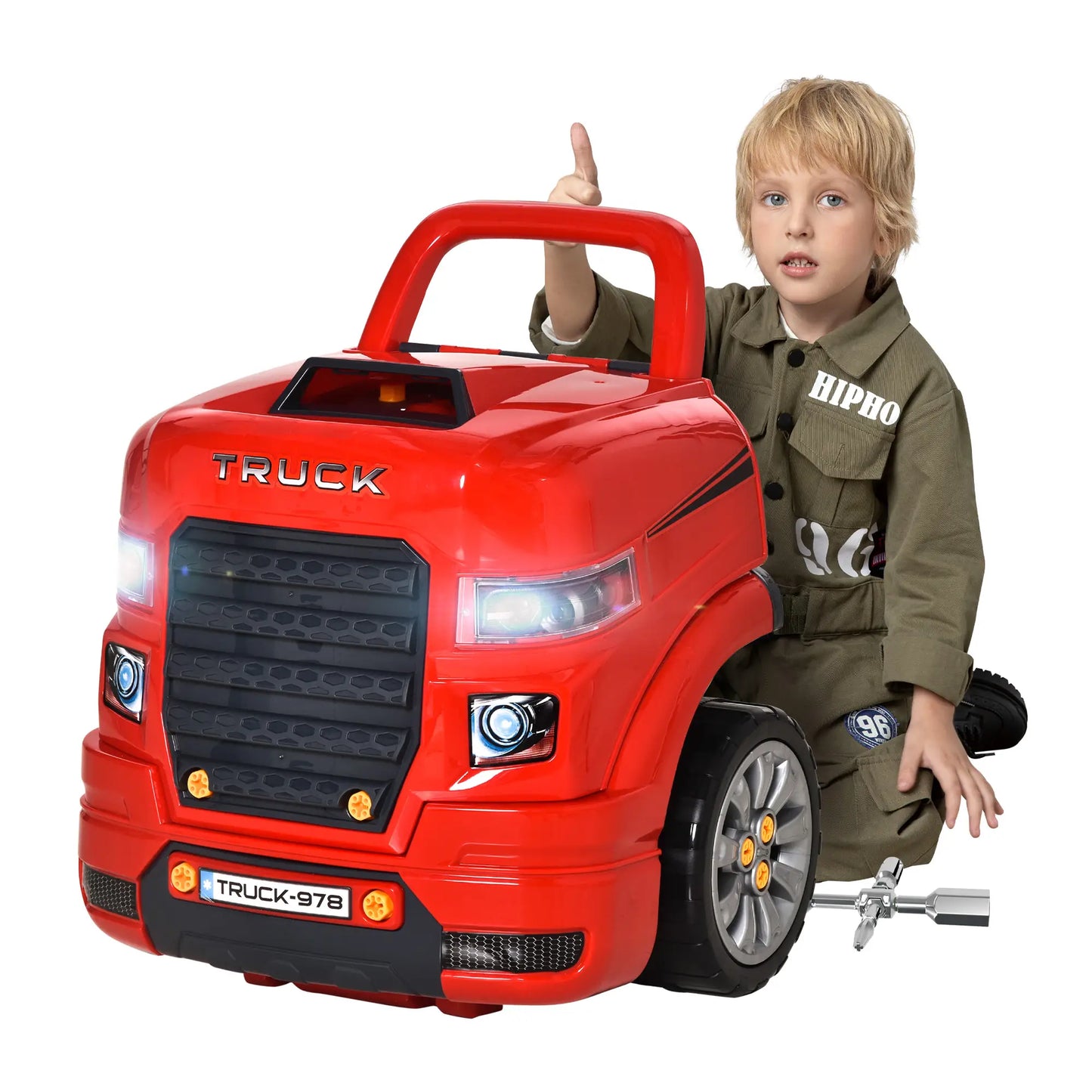 Smart Truck Engine Toy Set, Mini Car Service Station, Kids Tool Set, 3-5 Years Workbench Toy Sets at Gallery Canada
