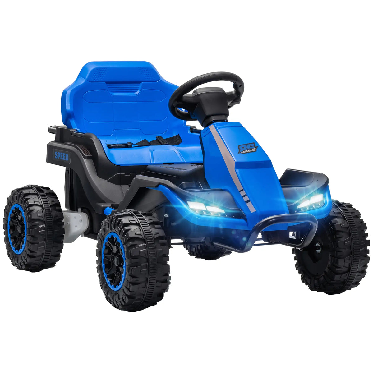 24V Kids Ride On Car, Dual Motors, Remote, Blue Electric Toy Cars at Gallery Canada