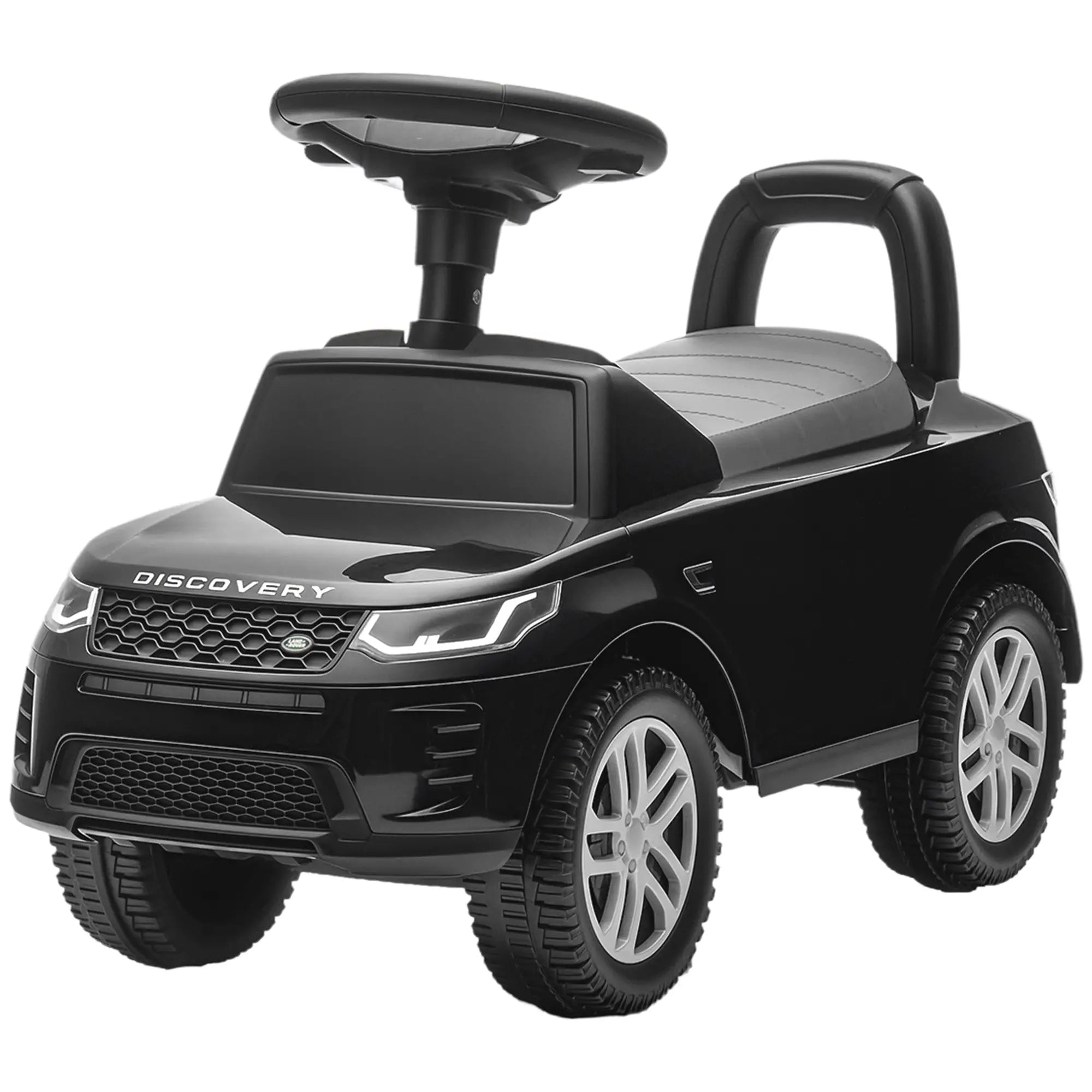 Land Rover Ride On Push Car, Anti-Tip, Black Push Cars for Toddlers Black at Gallery Canada
