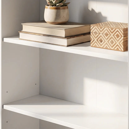 Fold-out Computer Desk, Storage Shelves, Wall Mount, White Computer Desks at Gallery Canada