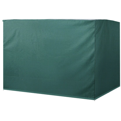 3-Seater Patio Swing Cover, Waterproof, 85" x 61" x 59", Dark Green Patio Furniture Covers at Gallery Canada