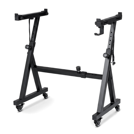 Adjustable Keyboard Stand Fits 49 54 61 88 Keys Pianos, Black Pianos & Keyboards Black at Gallery Canada