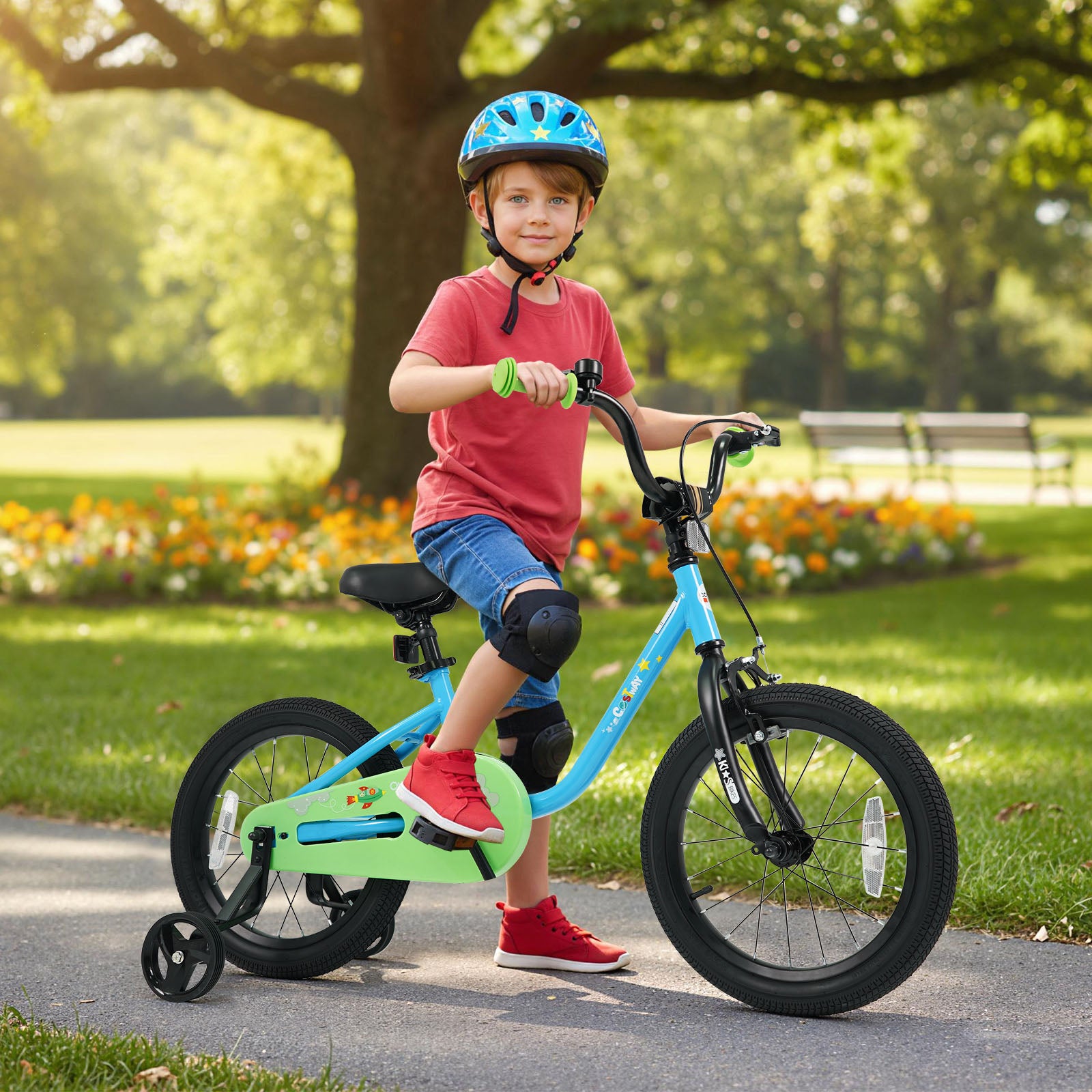 12/14/16-Inch Kids Bike For 3-7 Years, Blue Kids Bike at Gallery Canada