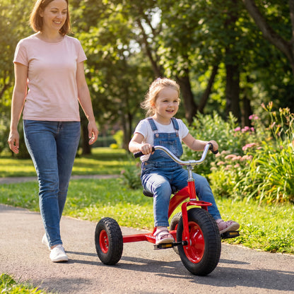 Kids Carbon Steel Bike with 15 Inch Inflatable Rubber Tires, Red Kids Bike at Gallery Canada