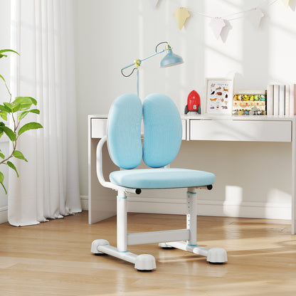 Kids Desk Chair, Double Back Support, Adjustable Height, Blue Kids Chairs & Seating at Gallery Canada