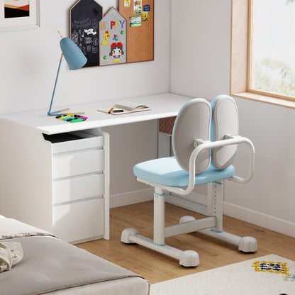 Kids Desk Chair, Double Back Support, Adjustable Height, Blue Kids Chairs & Seating at Gallery Canada