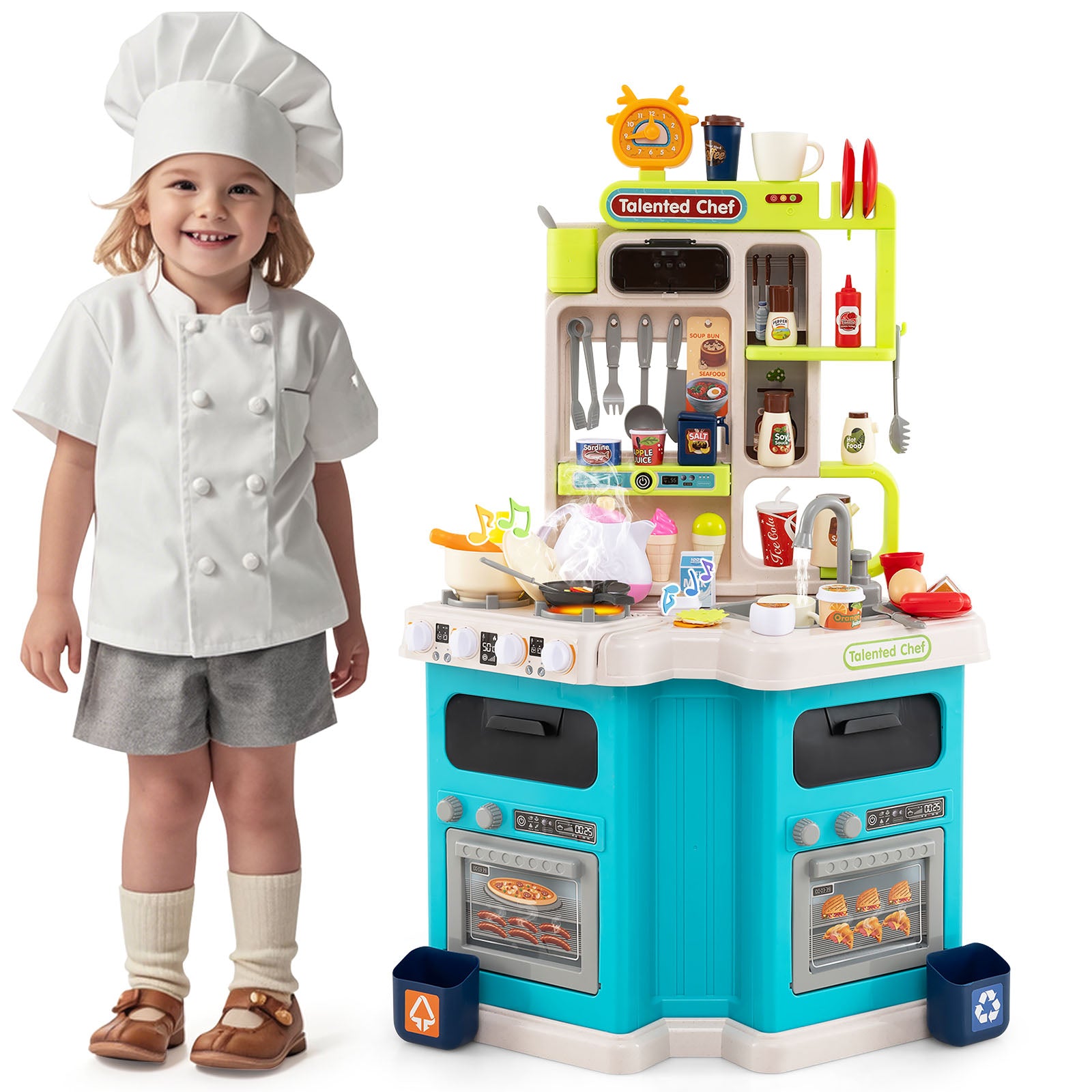 Kids Kitchen Playset, Blue Baby & Kids at Gallery Canada