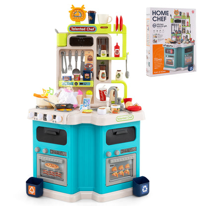 Kids Kitchen Playset, Blue Baby & Kids Blue at Gallery Canada