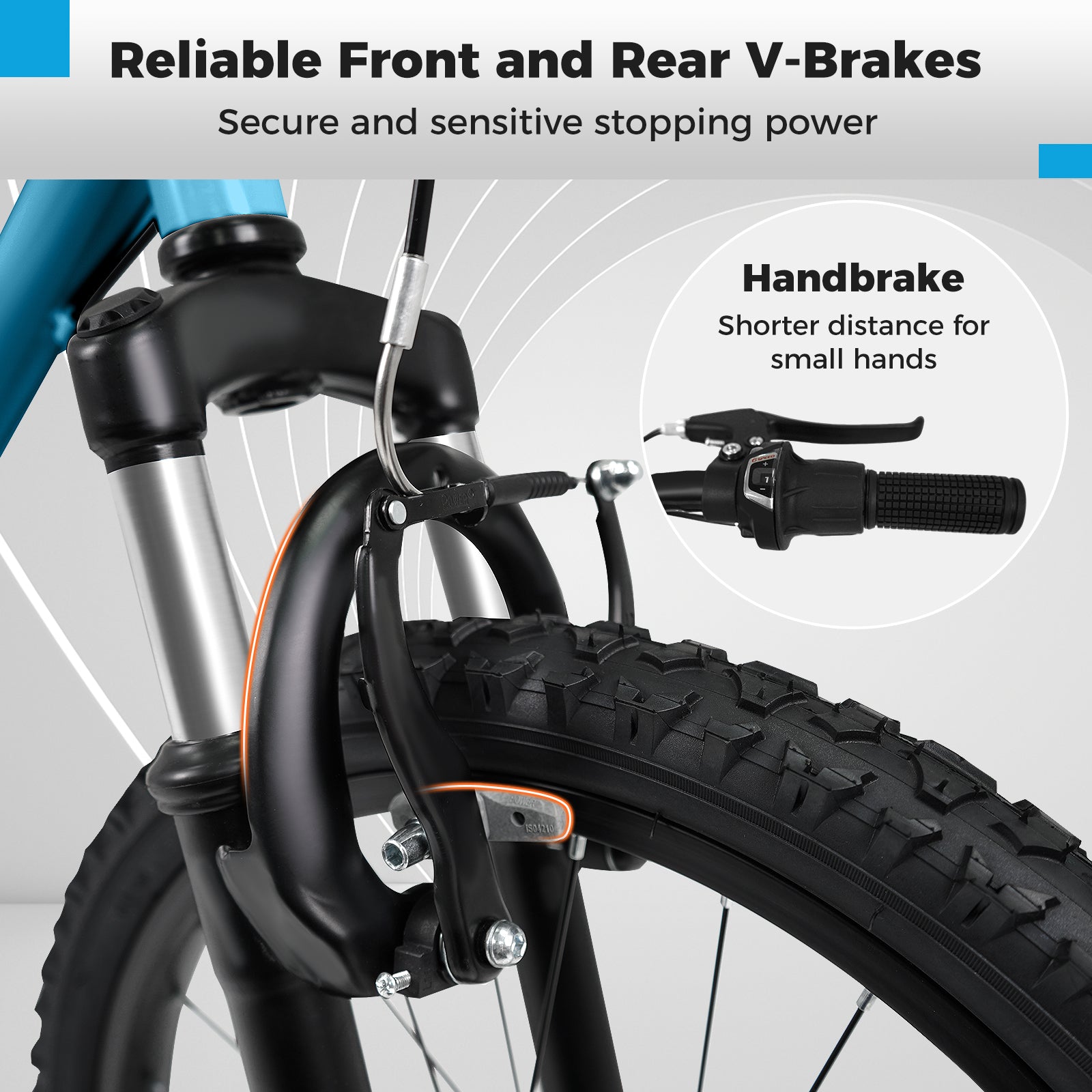 Kids Mountain Bike, 24 Inch, For Boys Girls Aged 8+, Blue Kids Bike at Gallery Canada