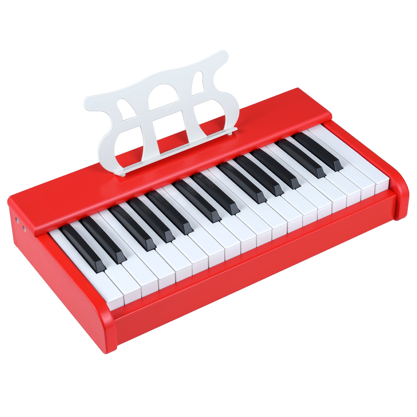 Kids Piano Keyboard 30 Keys Digital Piano with Music Stand for 3+ Years Old Beginners, Red Pianos & Keyboards at Gallery Canada