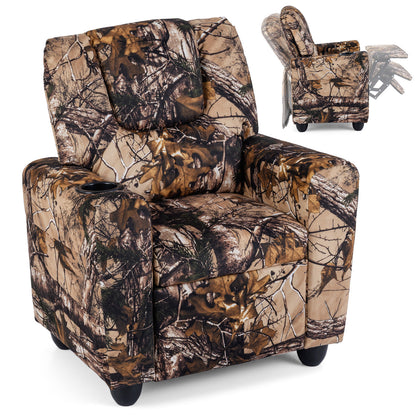 Kids Recliner Chair, With Cup Holder, Camouflage Kids Chairs & Seating Camouflage at Gallery Canada