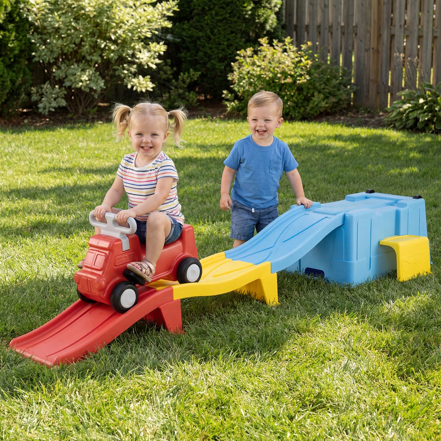 Kids Ride On Toy With Storage Box, Multicolor Push & Pedal Ride On Toys at Gallery Canada