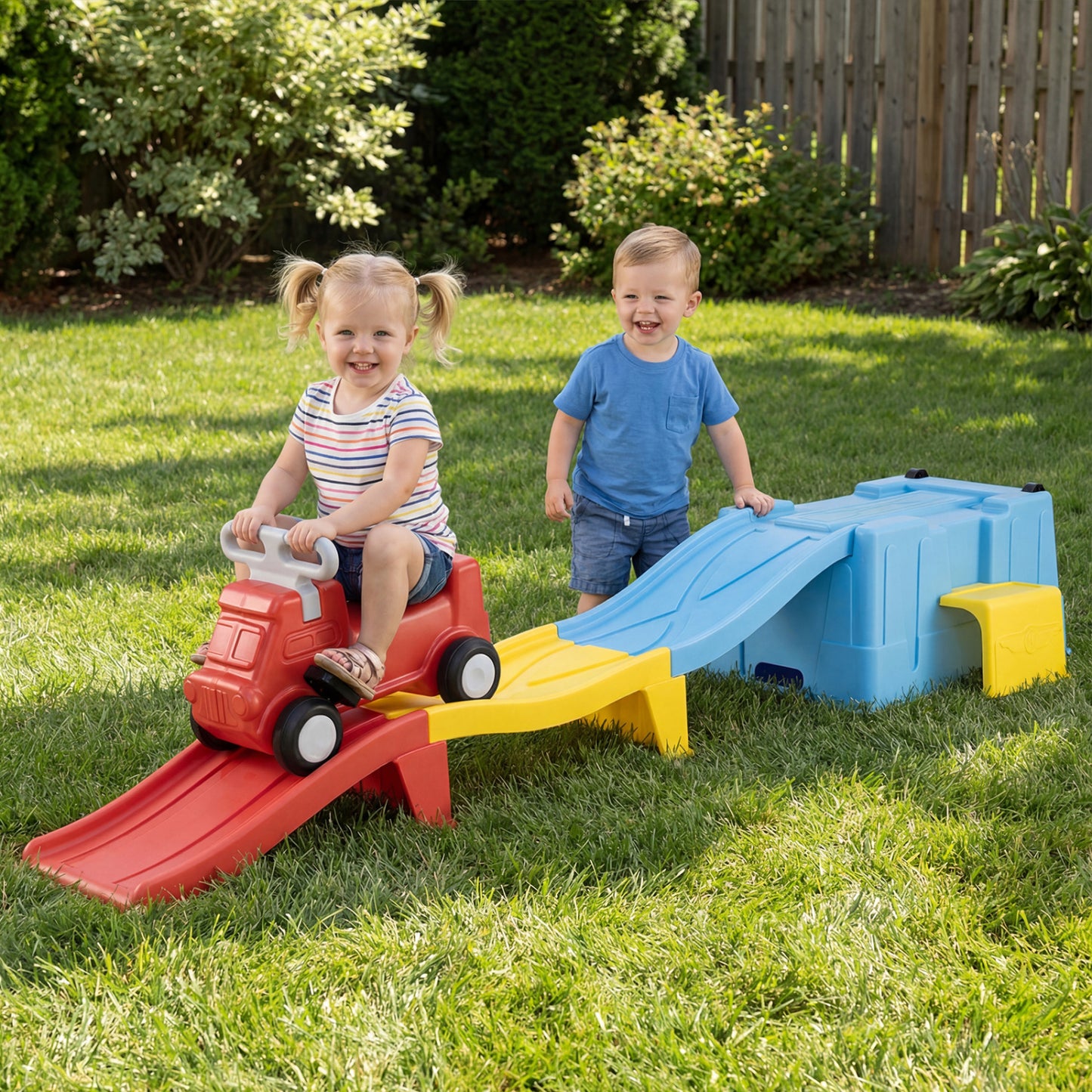Kids Ride On Toy With Storage Box, Multicolor Push & Pedal Ride On Toys at Gallery Canada