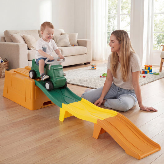 Kids Ride On Toy with Storage Box, Coffee Push & Pedal Ride On Toys Coffee at Gallery Canada