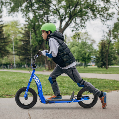 Kids Scooter, Adjustable Height, 12-Inch Wheels, Navy Scooters at Gallery Canada