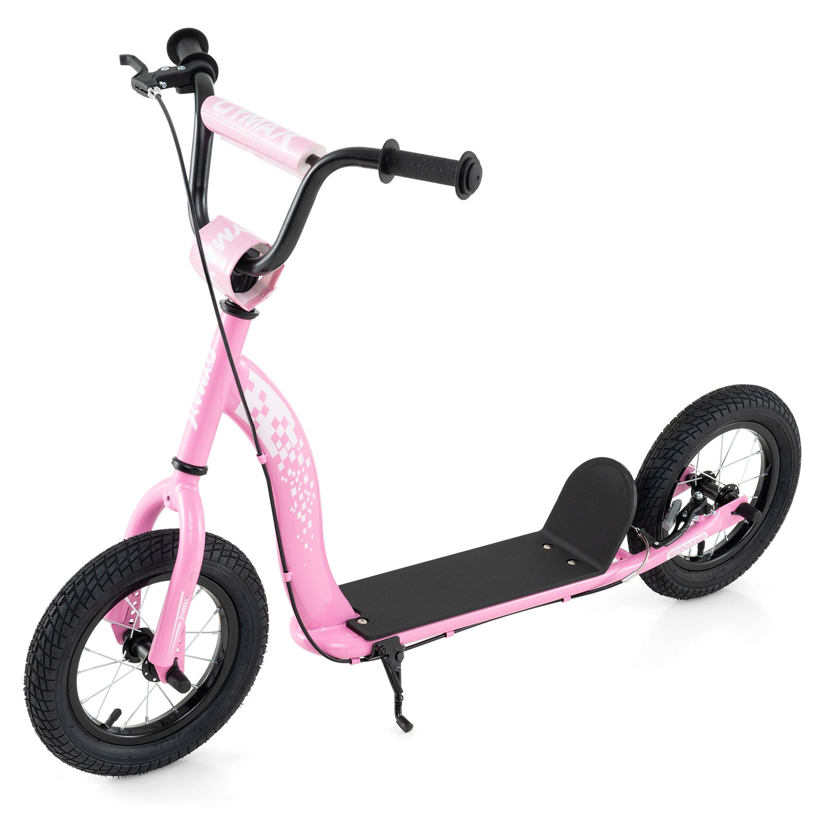 Kids Scooter, Adjustable Height, 12-Inch Wheels, Pink Scooters Pink at Gallery Canada