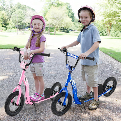 Kids Scooter, Adjustable Height, 12-Inch Wheels, Pink Scooters at Gallery Canada