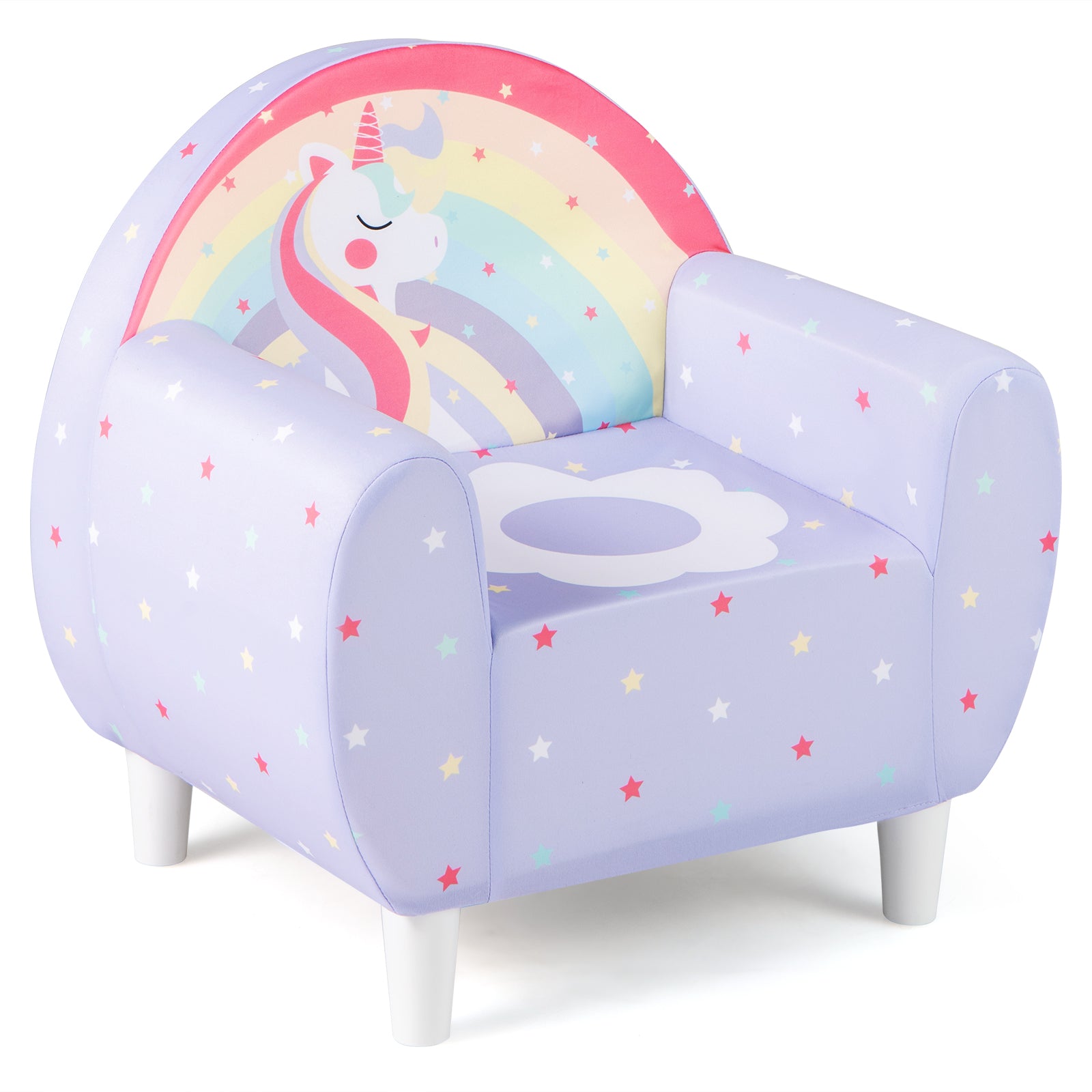 Kids Sofa, Breathable Spandex, High-Density Sponge, Purple Kids Chairs & Seating at Gallery Canada
