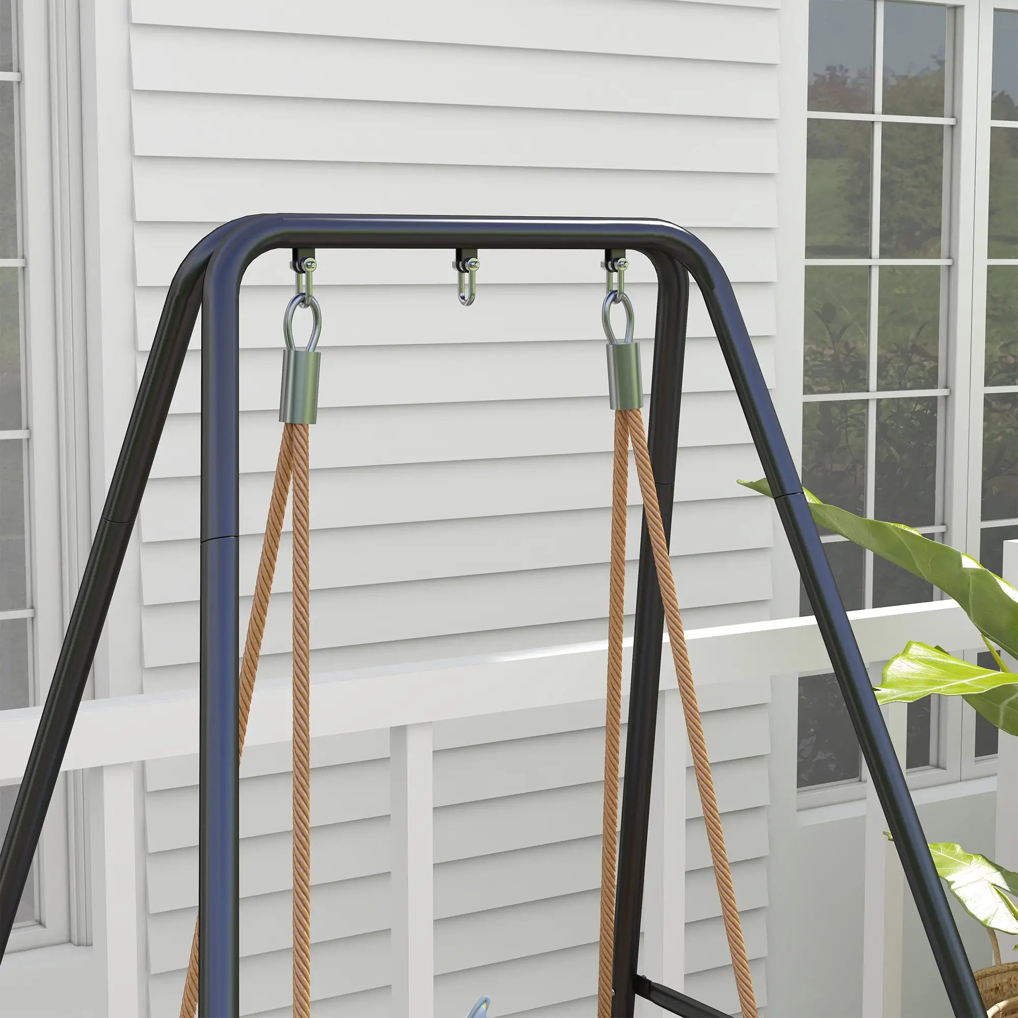 Heavy Duty Metal Hammock Chair Stand, 48.8