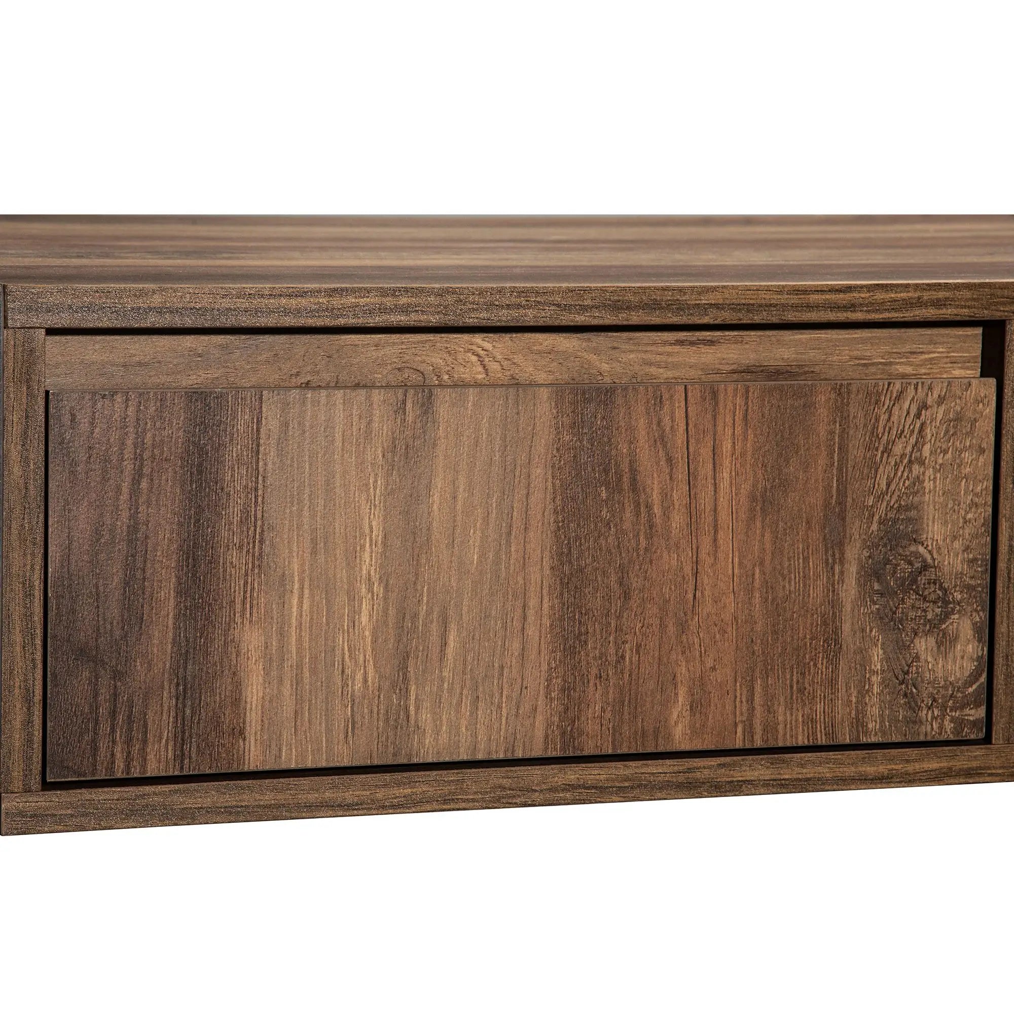 Grain Coffee Table, Double Storage, 43.5