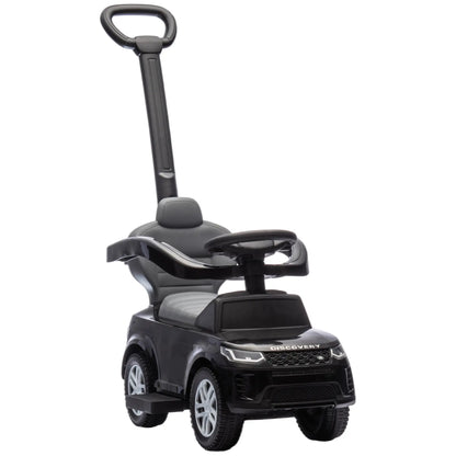 Land Rover Discovery 2-in-1 Ride On Push Car, Black Push Cars for Toddlers at Gallery Canada