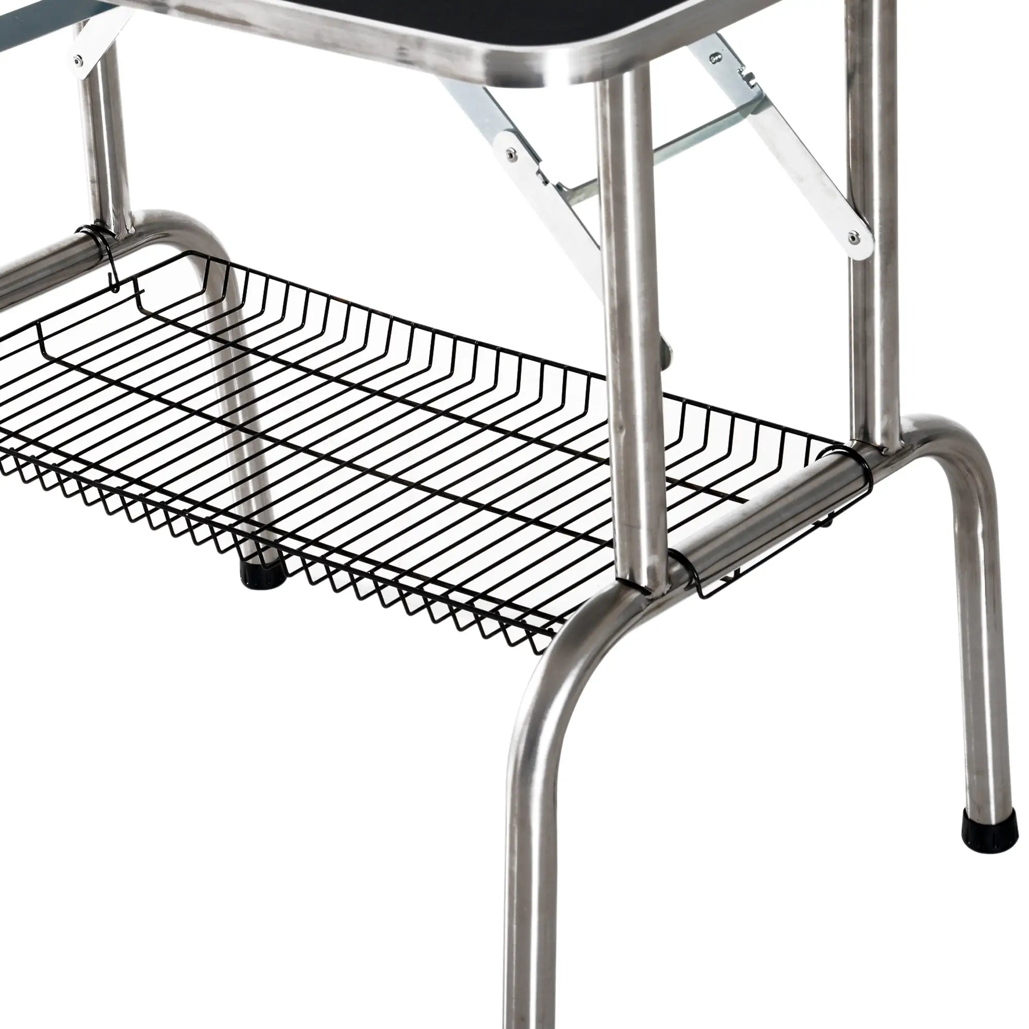 36-Inch Dog Grooming Table, Stainless Steel, Adjustable Arm, Basket Dog Grooming Tables at Gallery Canada