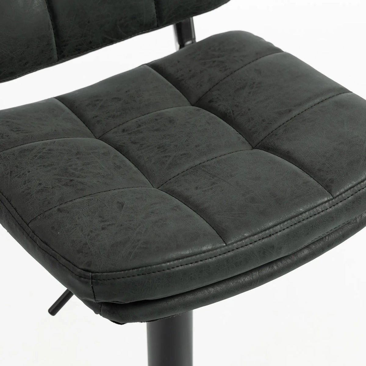 Bar Stools Set of 2, Swivel, Adjustable Height, PU Leather, PU Leather Bar Stools at Gallery Canada