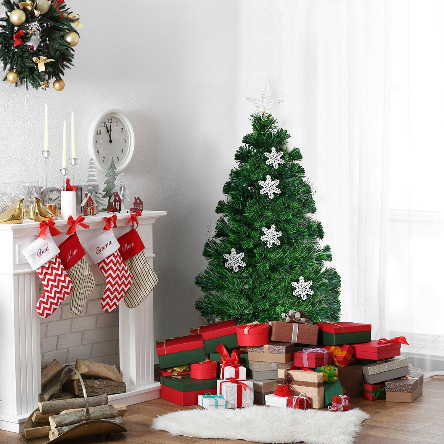 LED Optic Artificial Christmas Tree, 3 Feet, Green Christmas Tree at Gallery Canada