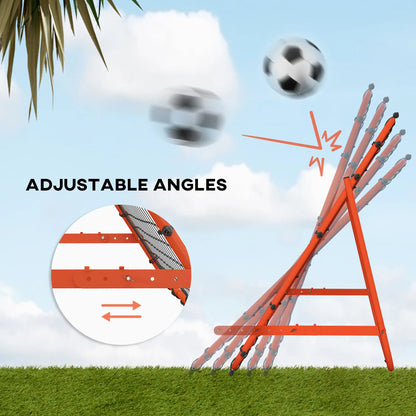 Volleyball Rebounder Net, Adjustable Soccer Rebounder, Baseball Training Aid, Red Football at Gallery Canada