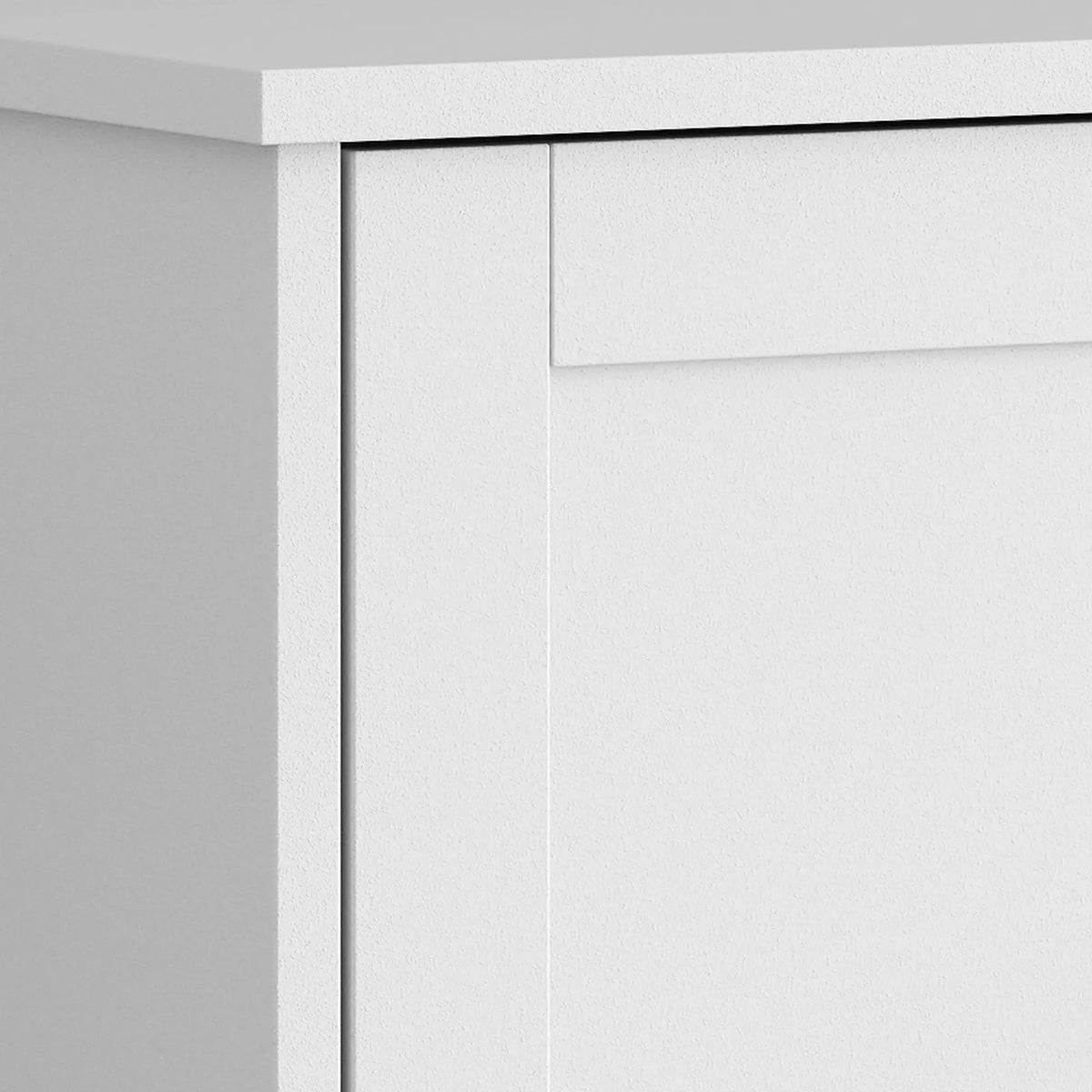 73" White Kitchen Pantry Cabinet, Charging Station, White Kitchen Pantry Cabinets at Gallery Canada