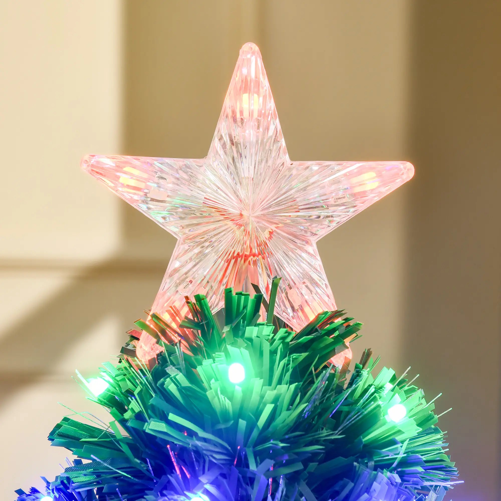 3FT Pre-Lit LED Fiber Optic Christmas Tree, With Stand Pre Lit Christmas Trees at Gallery Canada