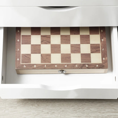 Vertical Filing Cabinet, Mobile 3 Drawers, 4 Shelves, White Office Cabinets & Cupboards at Gallery Canada