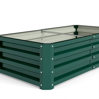 4' x 2' x 1' Raised Garden Bed, Set of 2 Galvanized Planter Box Galvanized Planter Boxes at Gallery Canada