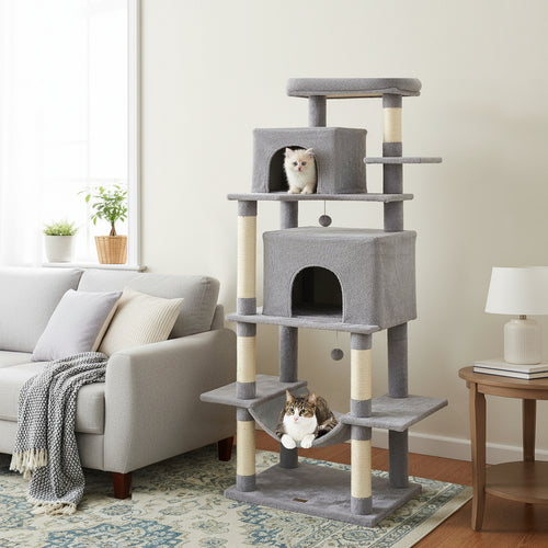 Large Cat Tree for Indoor Cats 70