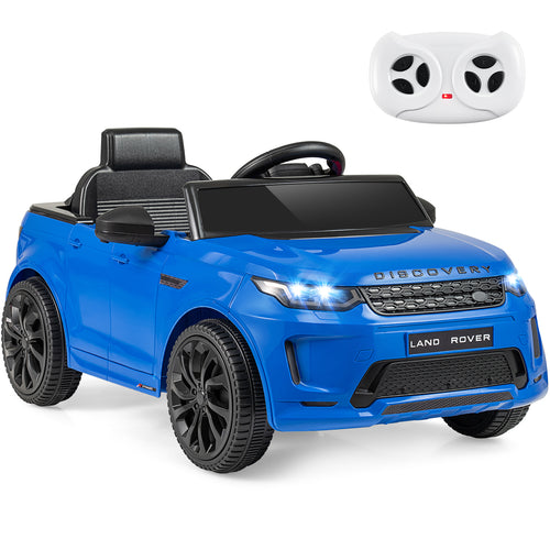Licensed Land Rover Kids Ride on Car 12V Battery Powered Kids Electric Car, Navy