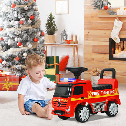 Kids Fire Engine Racer, Red Push & Pedal Ride On Toys at Gallery Canada