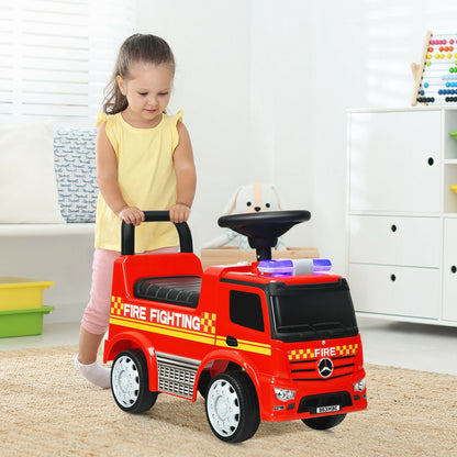 Kids Fire Engine Racer, Red Push & Pedal Ride On Toys at Gallery Canada