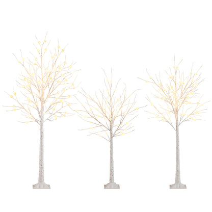 Pre-Lit Artificial Christmas Tree Set, 4/5/6 FT, White Christmas Tree at Gallery Canada