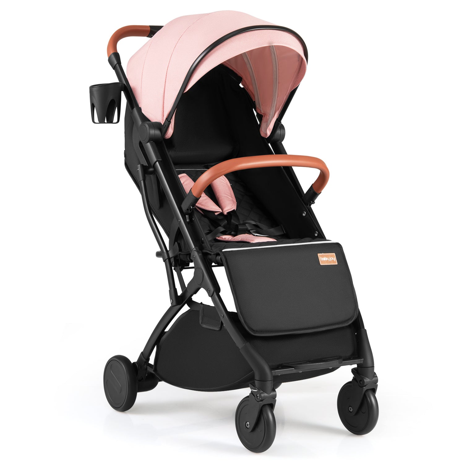 Lightweight Baby Stroller, Compact Travel, One-Hand Fold, Pink Baby Strollers Pink at Gallery Canada